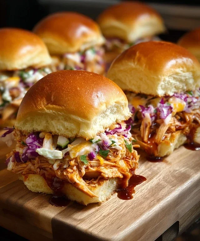 BBQ Chicken Sliders