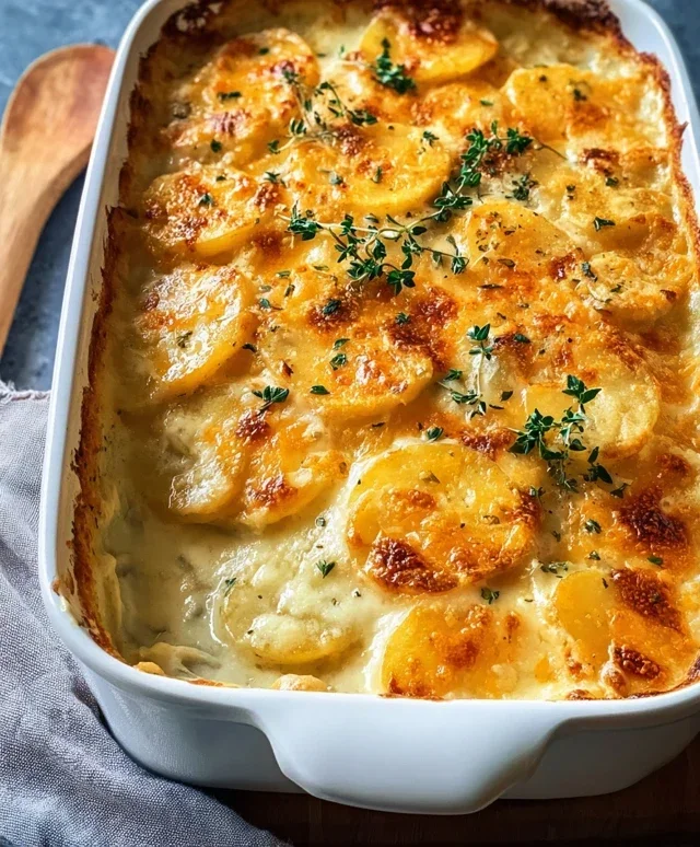 Cheesy Scalloped Potatoes