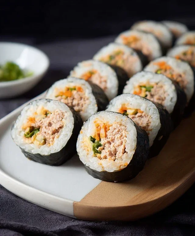 Easy 15-min. Spicy Tuna Kimbap