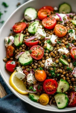 Mediterranean Lentil Salad