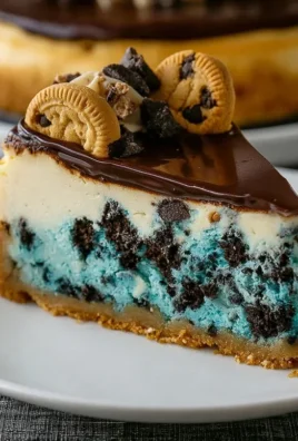 Cookie Monster Cheesecake