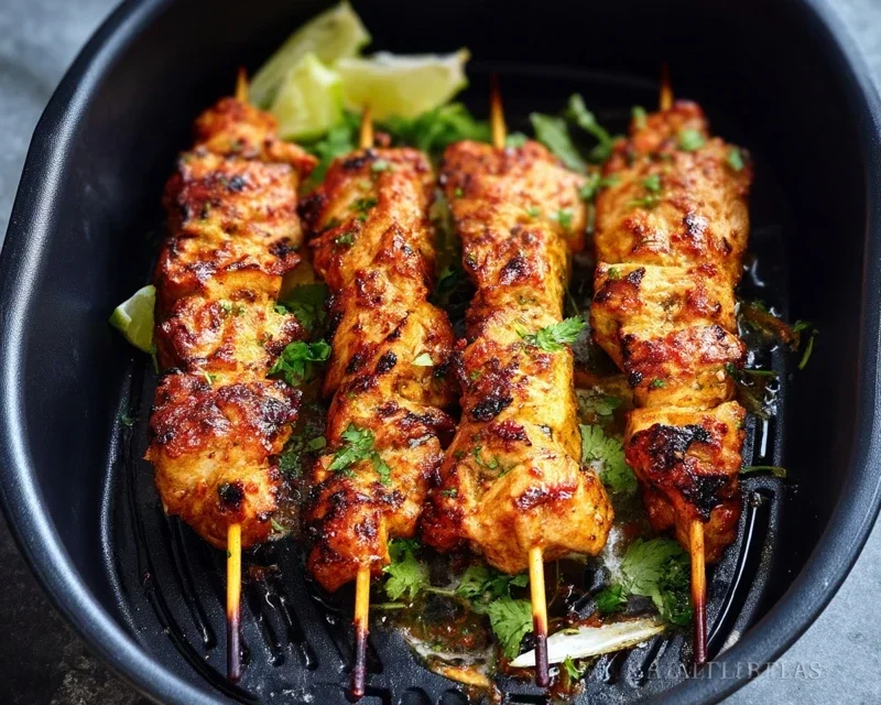 Bang Bang Chicken Skewers