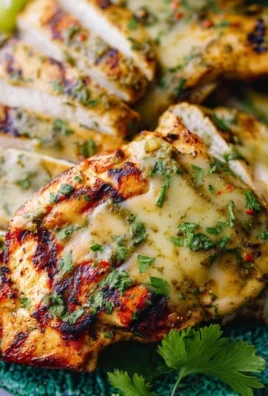 Grilled Salsa Verde Chicken with Pepper Jack