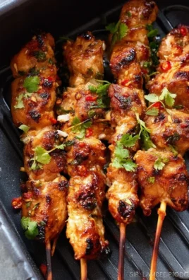 Bang Bang Chicken Skewers