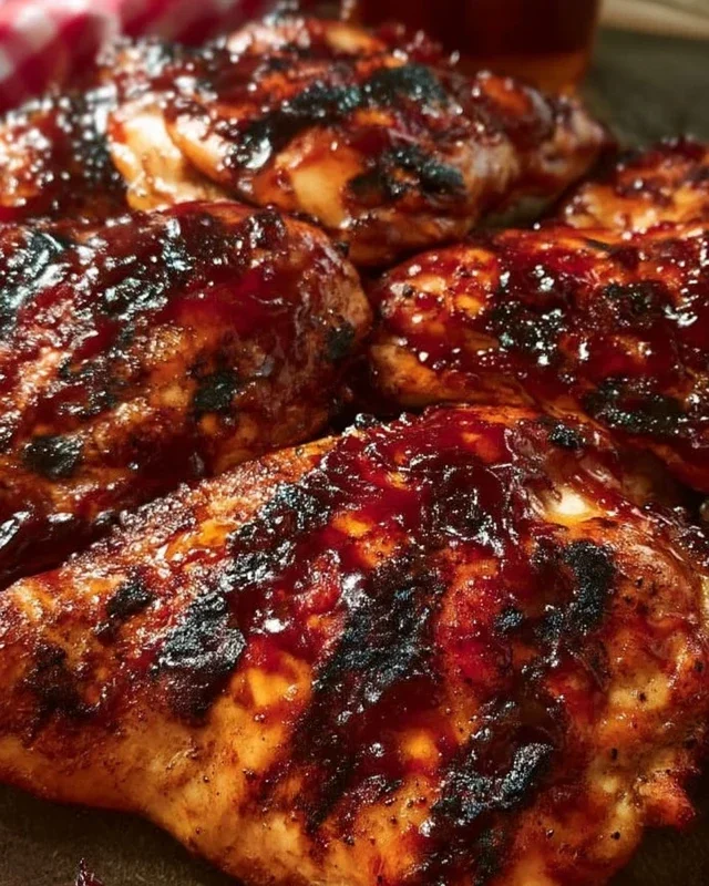 Cherry Dr. Pepper Grilled Chicken