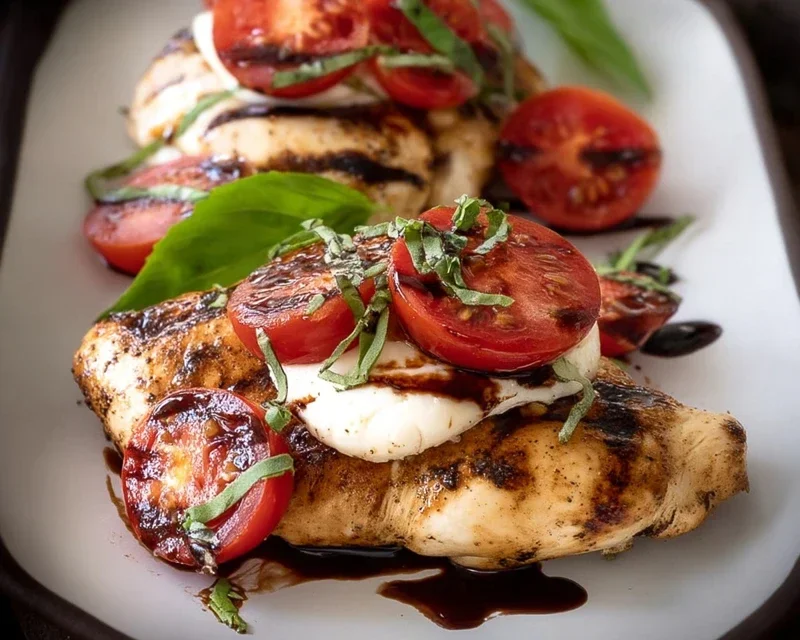 Grilled Chicken Caprese