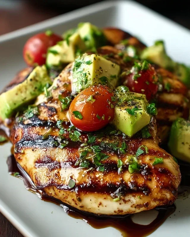 Grilled California Avocado Chicken Recipe