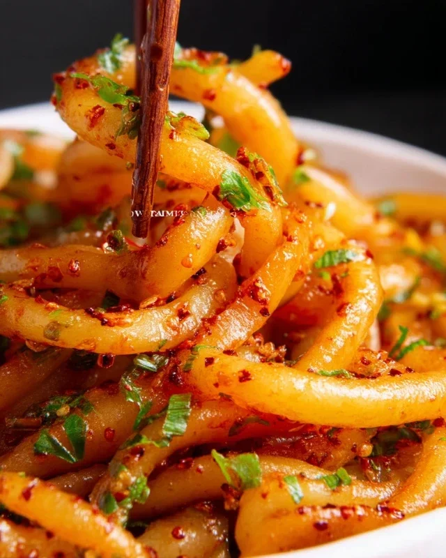 Spicy Potato Noodles