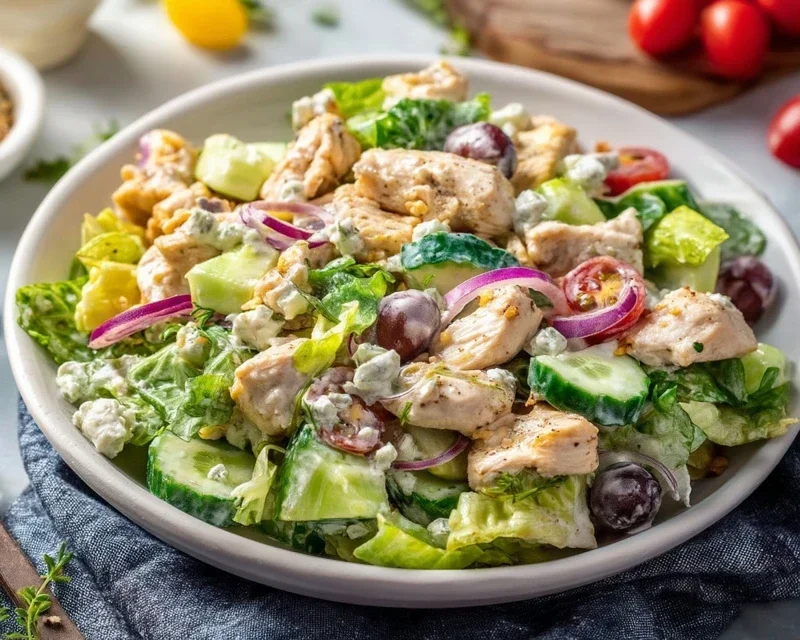 Healthy Ranch Chicken Salad