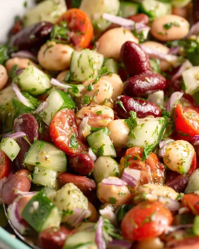 Mediterranean Bean Salad