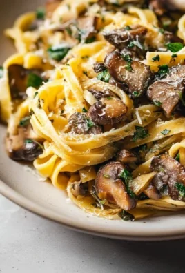 Garlic Mushroom Pasta