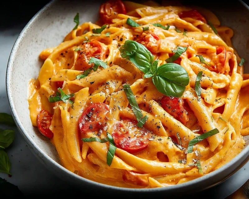 Easy One Pot Creamy Tomato Pasta
