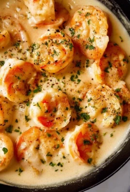 Creamy Garlic Shrimp (15 mins)