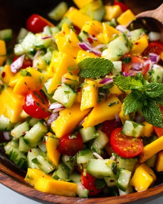 Healthy Mango Salad