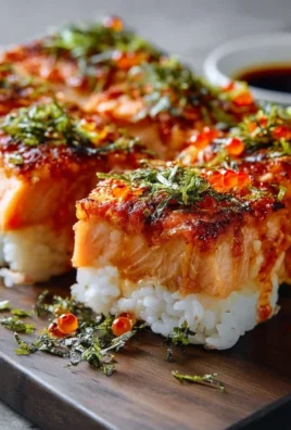 Spicy Salmon Sushi Bake Recipe