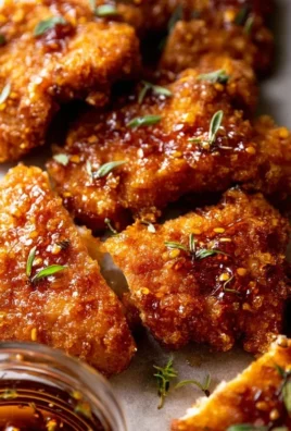 Baked Crunchy Hot Honey Chicken