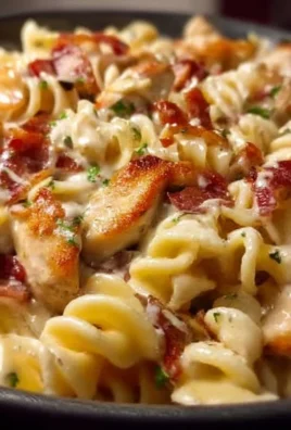 Chicken Beef Beef Bacon Ranch Pasta