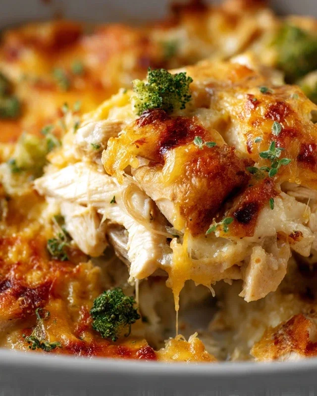 Easy Low Carb Chicken Casserole