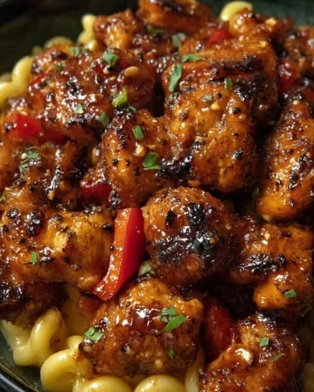Sweet and Spicy Honey Pepper Chicken