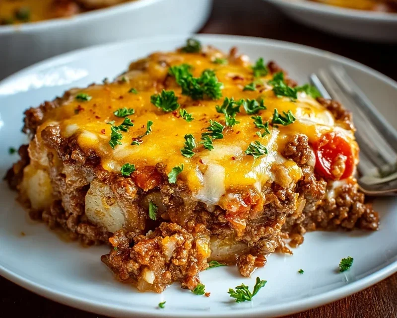 Hobo Casserole Ground Beef