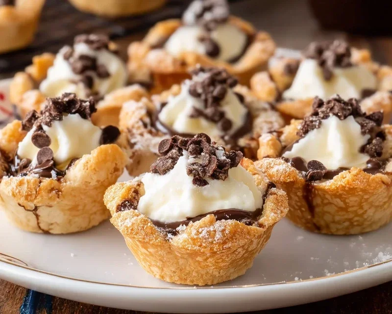 Mini Cannoli Cups