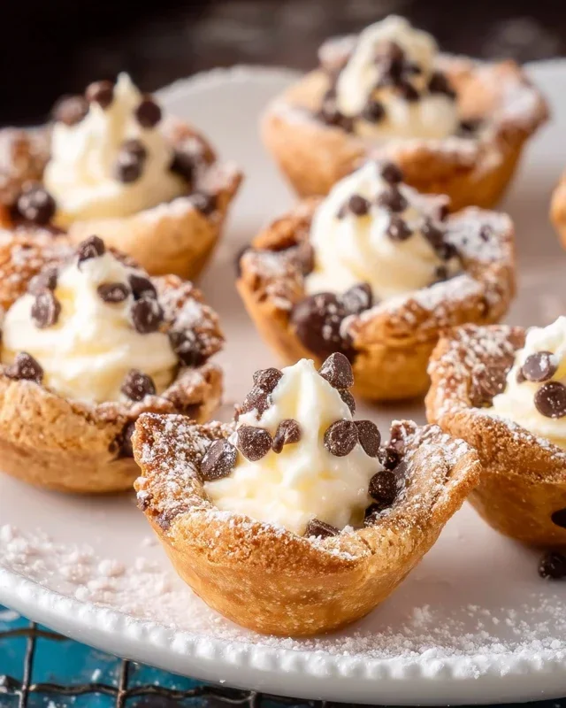 Mini Cannoli Cups