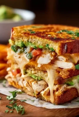 Chicken Avocado Melt Sandwich