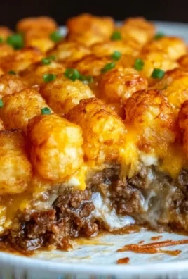 Tater Tot Casserole with Ground Beef
