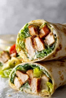 Chicken Caesar Wraps