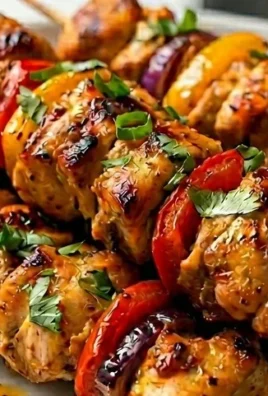 Air Fryer Chicken Skewers (VIDEO)