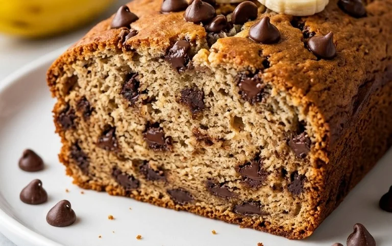 Easy Chocolate Chip Banana Bread