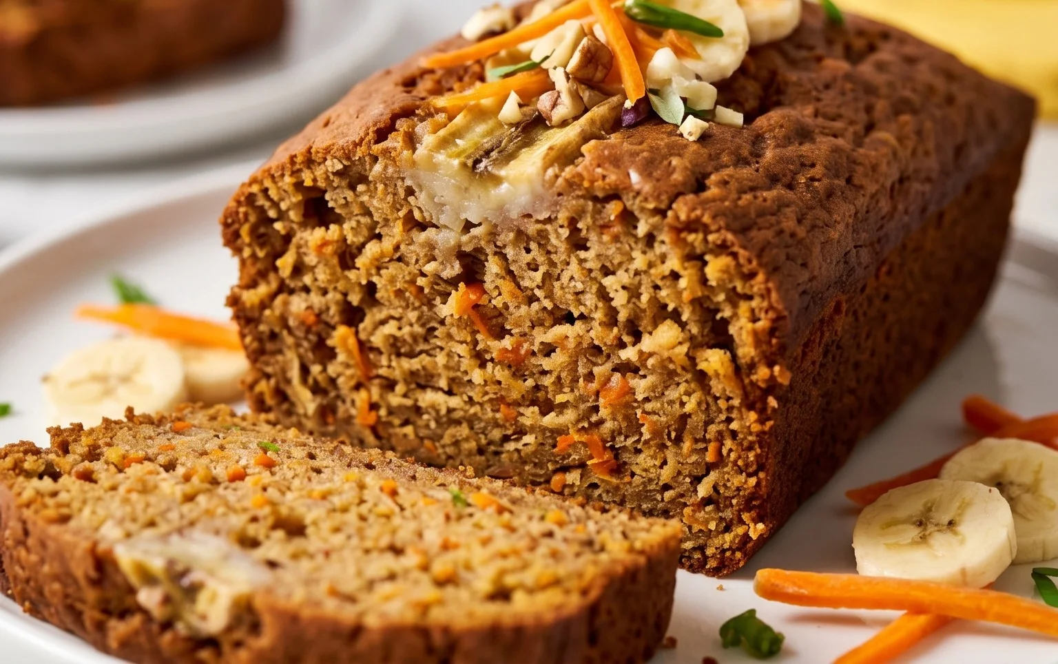 Carrot Cake Banana Bread