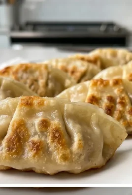Chicken Potstickers (Pan Fried Dumplings)