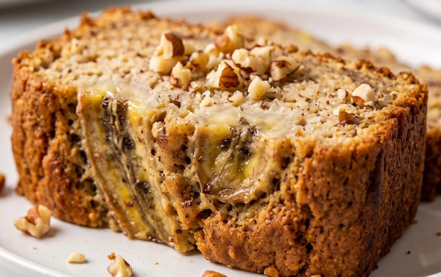 Healthy 5-Ingredient Flourless Banana Bread