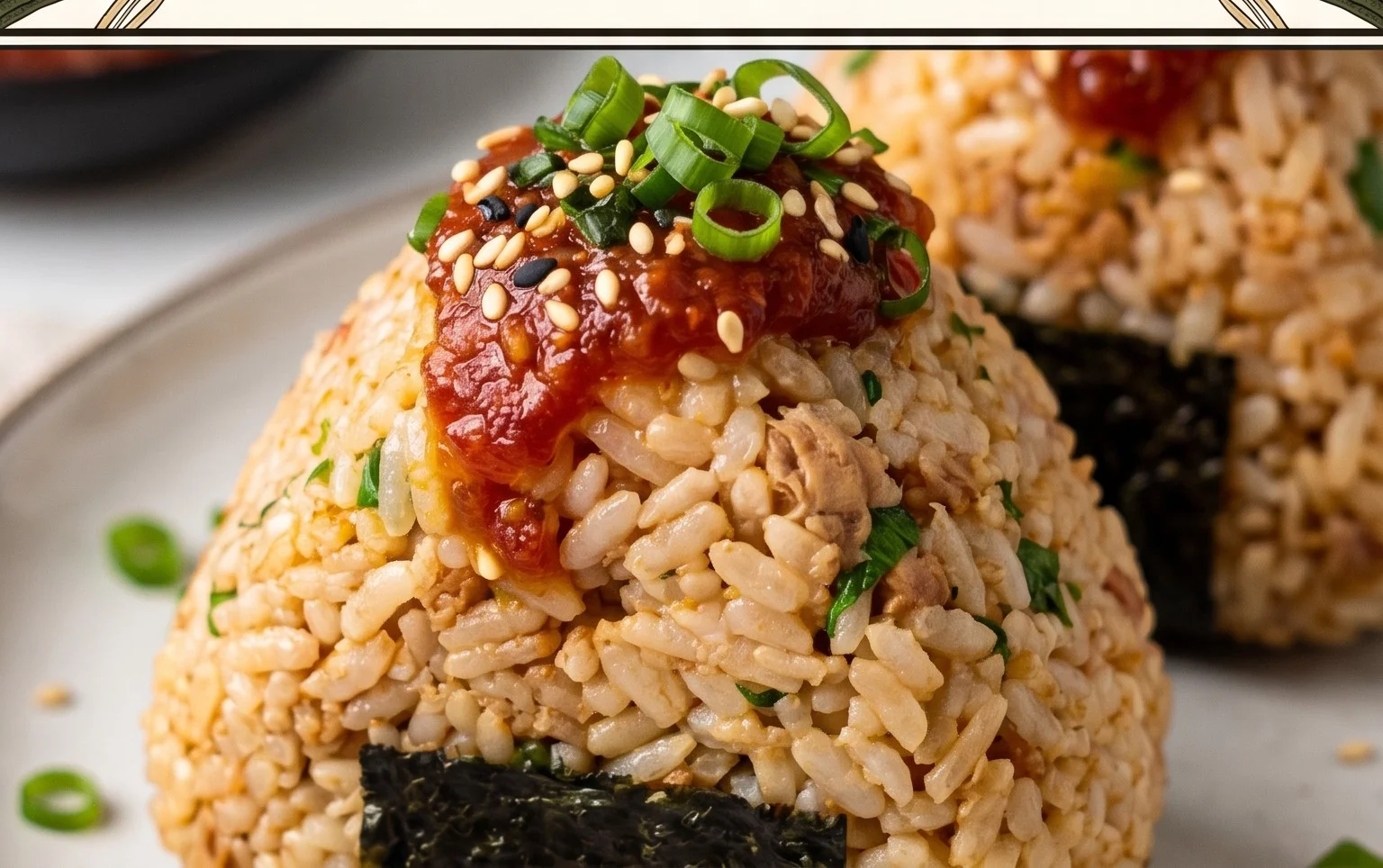 15-min. Easy Japanese Tuna Onigiri