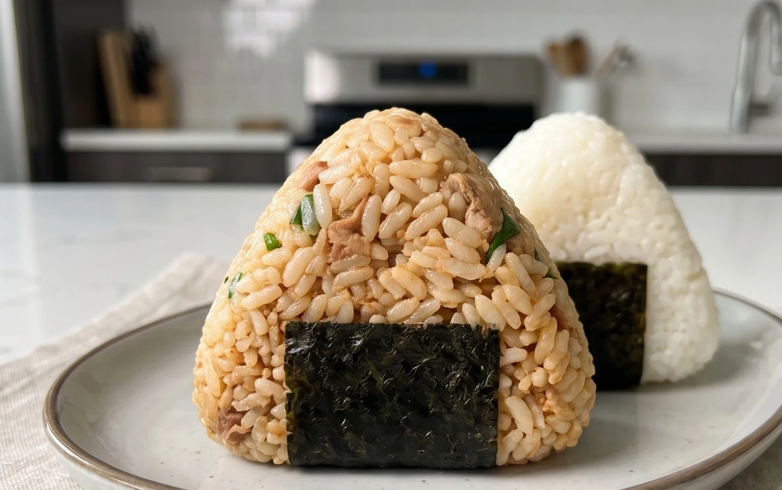 15-min. Easy Japanese Tuna Onigiri