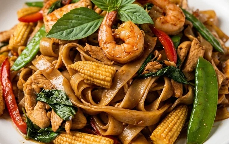 Drunken noodles