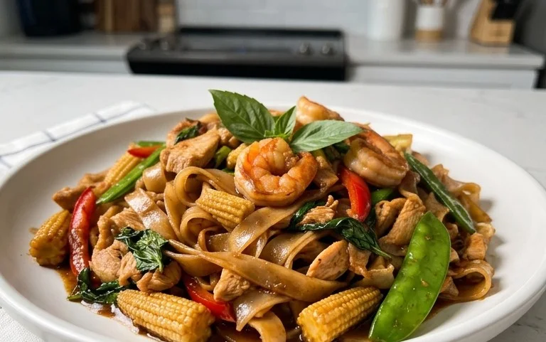 Drunken noodles