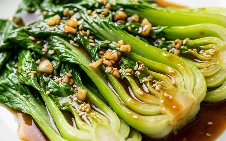 Bok Choy with Oyster Sauce