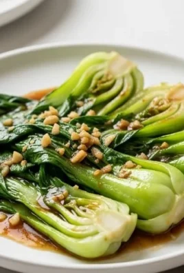 Bok Choy with Oyster Sauce