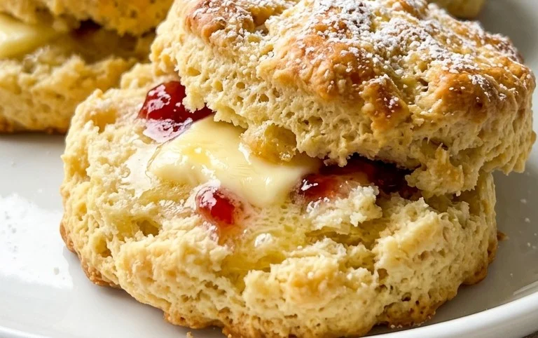 Gluten-Free Buttery Tea Scones