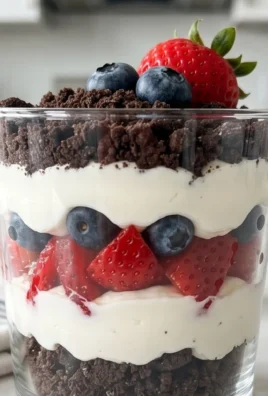 Red, White and Blue Dirt Cups