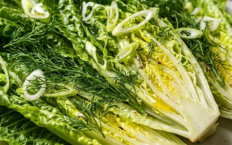 Maroulosalata (Greek Lettuce Salad)