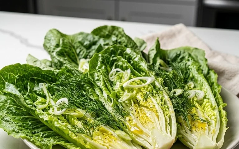 Maroulosalata (Greek Lettuce Salad)