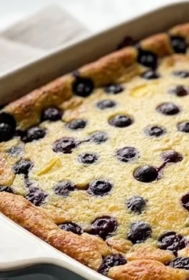 Lemon Blueberry Clafoutis