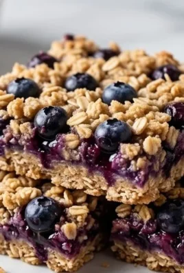 Blueberry Oatmeal Bars