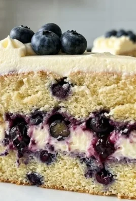 Nova Scotia Blueberry Cream Cake