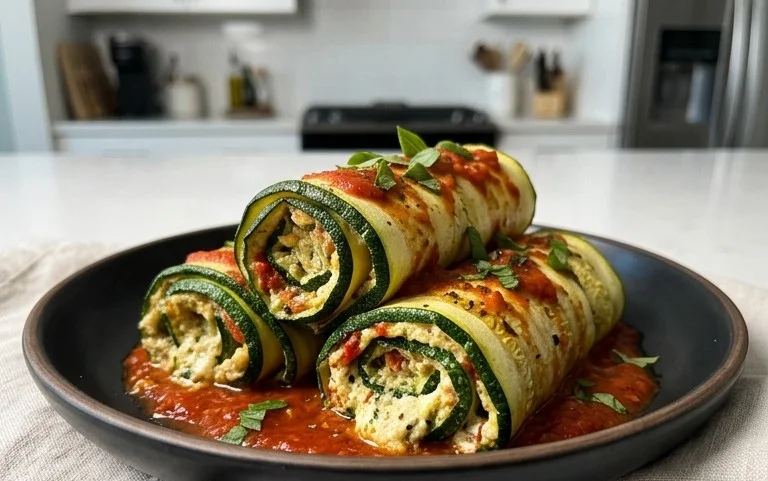 Vegan Zucchini Rollatini