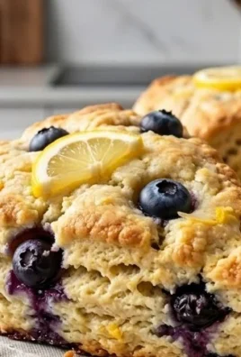 Almond Flour Lemon Blueberry Scones