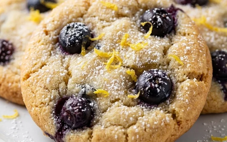 Lemon Blueberry Cookies Recipe
